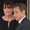 Nicolas Sarkozy et Carla Bruni le 26 mai 2011.