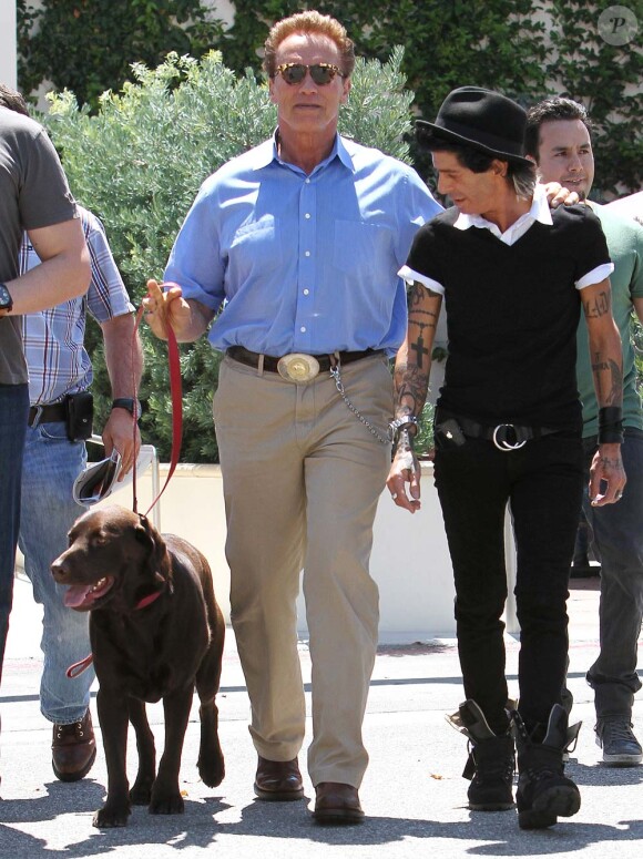 Arnold Schwarzenegger, à Los Angles, le 2 juillet 2011.
