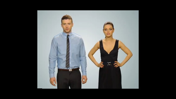 Mila Kunis et Justin Timberlake militent pour un amusant combat