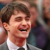 Daniel Radcliffe lors de l'avant-première mondiale de Harry Potter et les Reliques de la mort - partie II à Londres le 7 juillet 2011