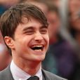 Daniel Radcliffe lors de l'avant-première mondiale de Harry Potter et les Reliques de la mort - partie II à Londres le 7 juillet 2011