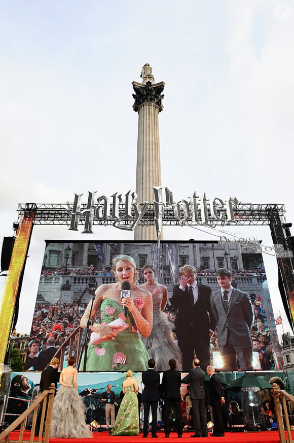 L'avant-première mondiale de Harry Potter et les Reliques de la mort - partie II à Londres le 7 juillet 2011