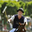 Le prince William remporté un match de polo à but caritatif à Santa Monica. Le 9 juillet 2011.  