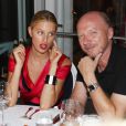 En Italie au festival du film d'Ischia, Karolina Kurkova et Paul Haggis ont mangé ensemble 