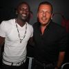 Akon et Jean-Roch au VIP ROOM de St Tropez le 14 juillet 2011