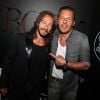 Bob Sinclar et Jean-Roch au VIP ROOM de St Tropez le 12 juillet 2011