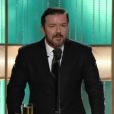 Ricky Gervais, maître de cérémonie des Golden Globes en janvier 2011