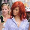 Rihanna fait du shopping avec ses amis à New York le 18 juillet 2011