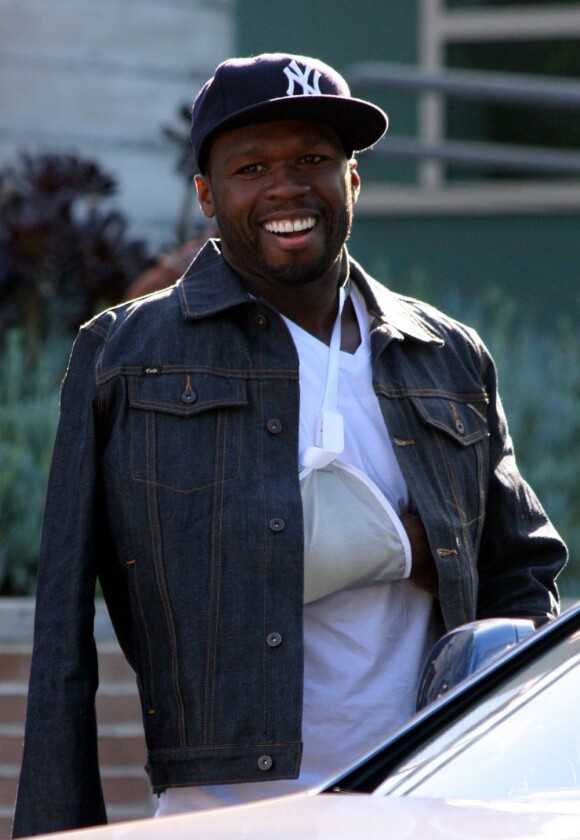 50 Cent à Los Angeles en 2010