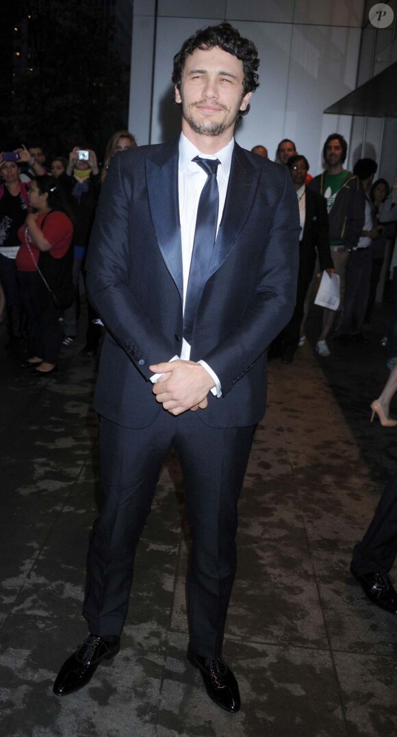 James Franco, Gala amfAR, à New York, le 14 juin 2011.