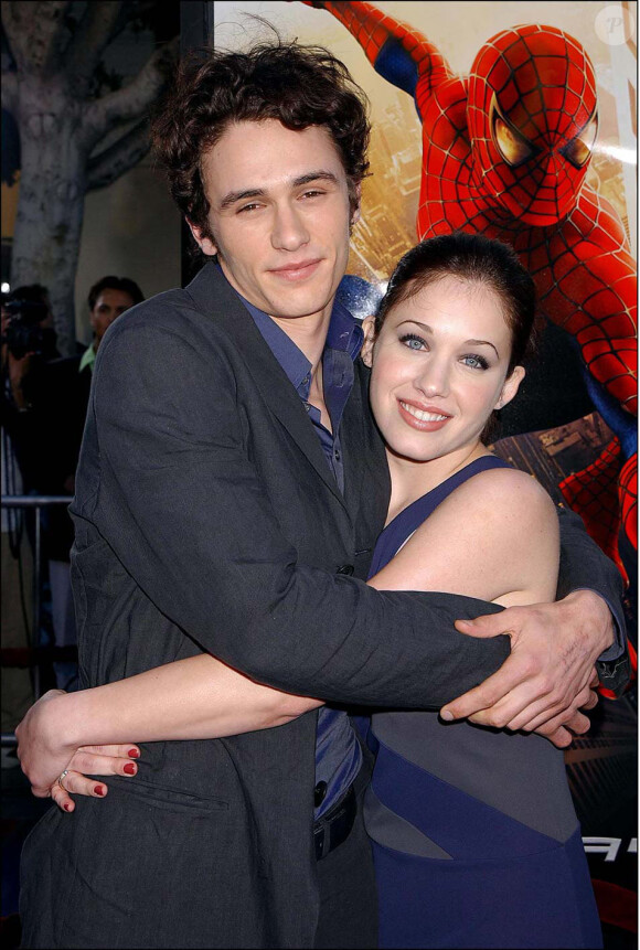 James Franco et Marla Sokoloff, à Los Angeles, le 29 avril 2002.