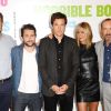 Jason Sudeikis, Charlie Day, Jason Bateman, Jennifer Aniston, et Kevin Spacey lors du photocall de Comment tuer son boss ? à Londres le 20 juillet 2011