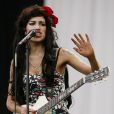 Amy Winehouse en Grande-Bretagne en août 2008 