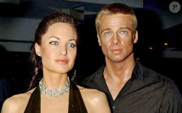 Brad Pitt et Angelina Jolie à Londres en statue de cire