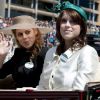 Beatrice d'York a brillé lors du Royal Ascot le 14 juin 2011 avec sa soeur Eugenie. 