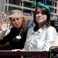 Beatrice d'York a brillé lors du Royal Ascot le 14 juin 2011 avec sa soeur Eugenie.  