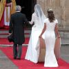 Le monde découvre Pippa Middleton lors du mariage de sa soeur le 29 avril 2011 à Londres.