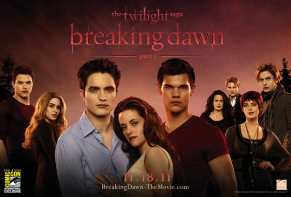 Affiche du film Twilight - chapitre IV : Révélation (partie I)