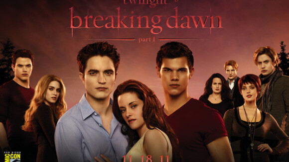 Twilight 4 : Robert Pattinson et Kristen Stewart, amants envoûtants, s'affichent