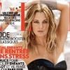 L'actrice Drew Barrymore en couverture du magazine Elle France d'août 2010.