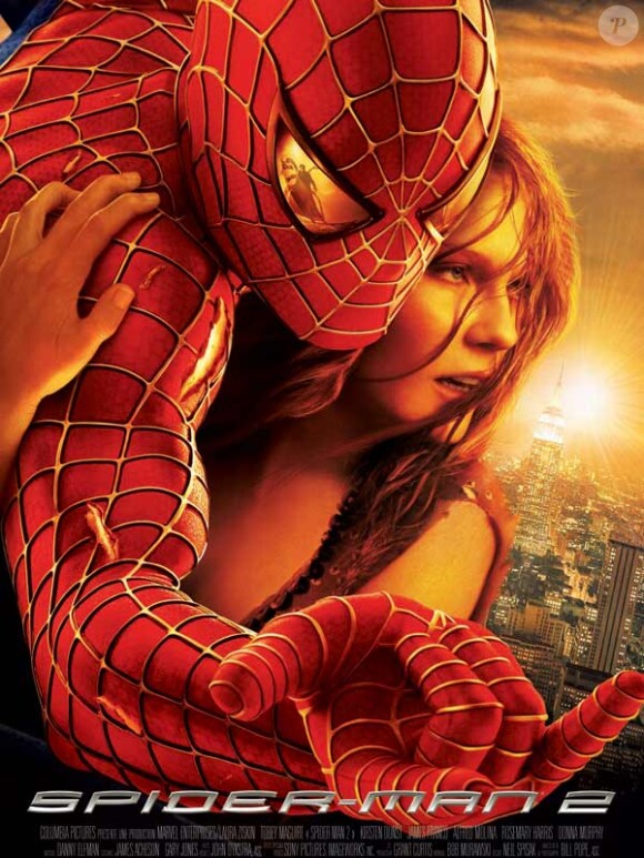 L'affiche de Spider-man 2