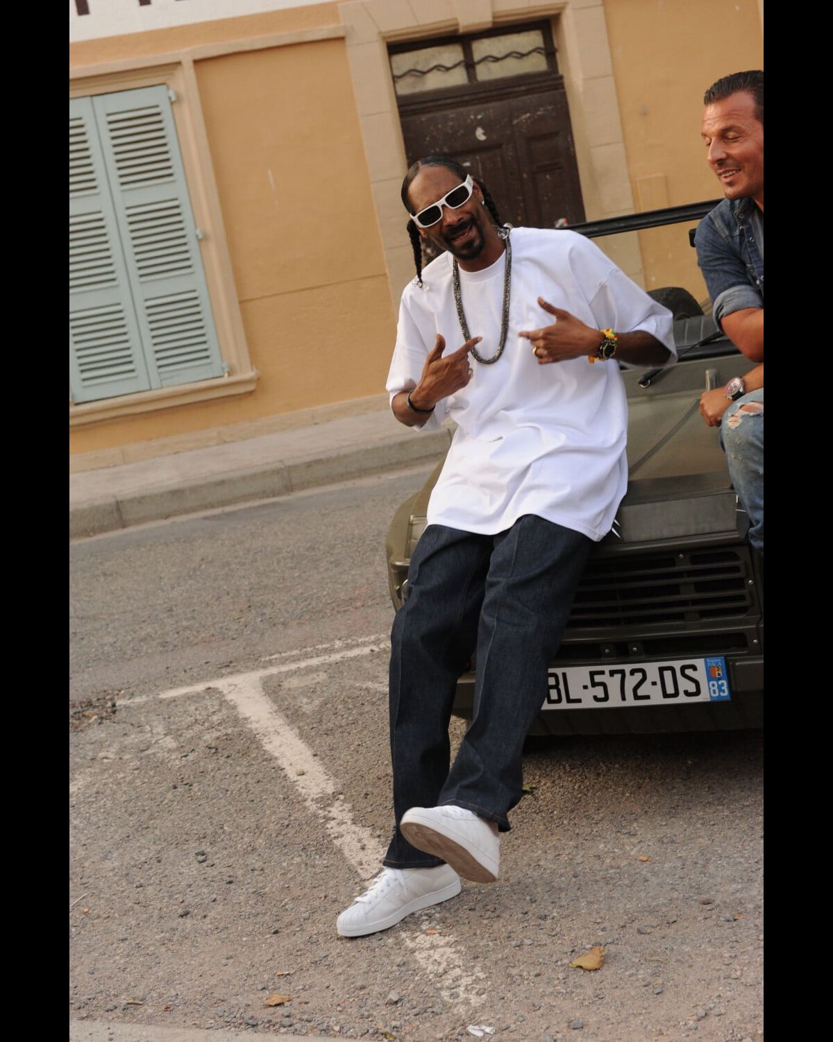 Photo : Tournage du nouveau clip de Jean-Roch et Snoop Dogg, le 3 août ...