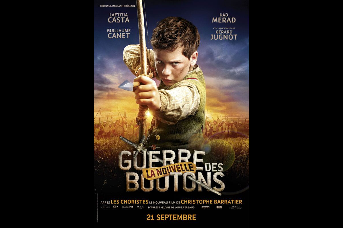 Vidéo : Affiche du film La Nouvelle Guerre des boutons - Purepeople