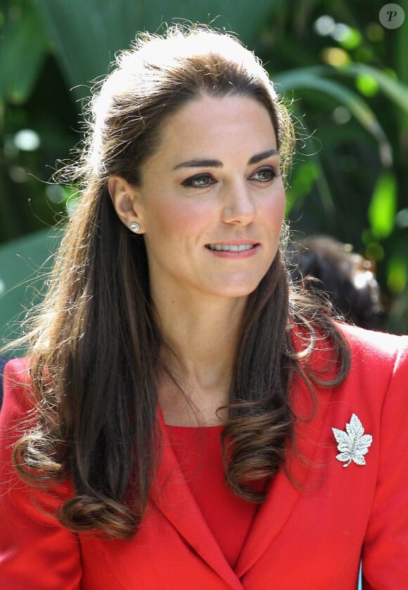 Kate Middleton le 7 juillet 2011, au Canada.