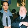 Anthony Delon et son parrain Georges Beaume en 2004