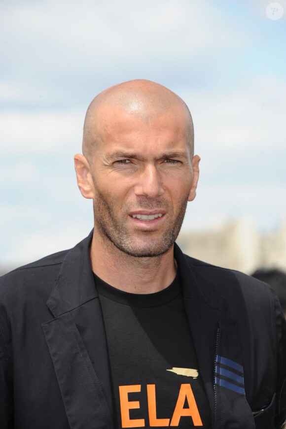 Zinedine Zidane à Paris, en juin 2011.