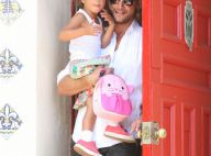 Gabriel Aubry, sexy même pour aller chercher sa petite Nahla à l'école