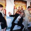 Julianne Moore, Jeff Bridges et John Goodman lors de la soirée célébrant la sortie en Blu-ray de The Big Lebowski le 16 août 2011