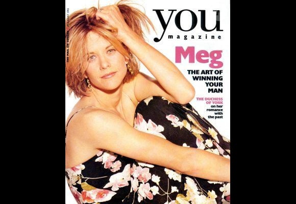 Meg Ryan, en couverture de You Magazine pour le numéro d'août 1993.