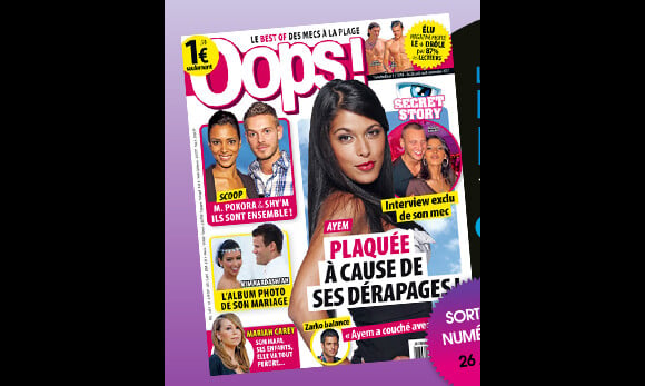 Le magazine Oops!, en kiosques vendredi 26 août 2011.
