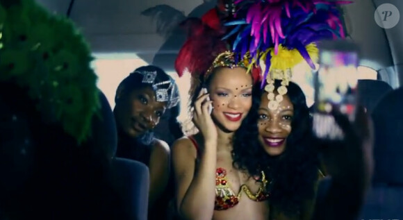 Rihanna craquante et sexy dans son nouveau clip Cheers (Drink to That)