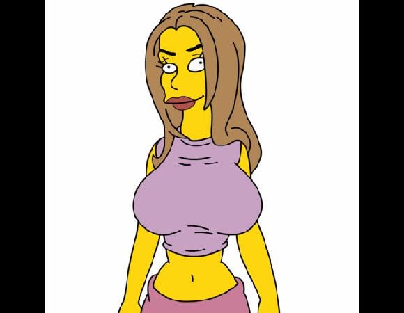 Carmen Electra tout en finesse dans les Simpson !
