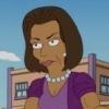 Michelle Obama dans les Simpson !