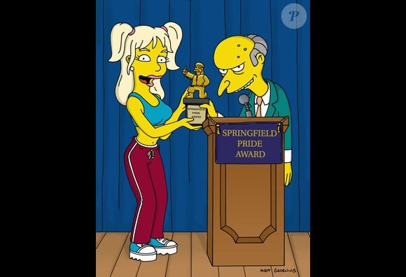 Britney Spears dans sa jeunesse, dans les Simpson !