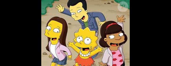 Glee dans les Simpsons !