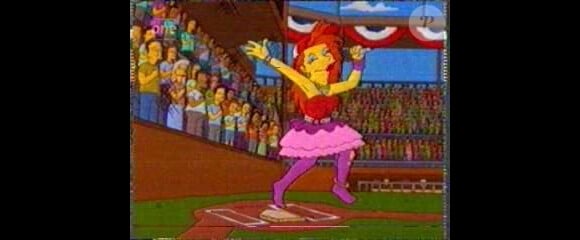 Cindy Lauper dans les Simpson !