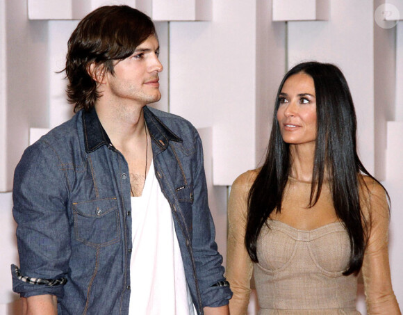 Demi Moore et Ashton Kutcher au Brésil en janvier 2011
