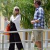 Jessica Simpson et son fiancé Eric Johnson partent en jet privé de Los Angeles pour Cabo au Mexique, le 21/08/2011