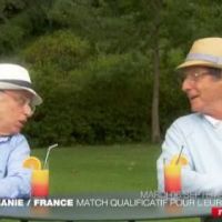 Thierry Roland et Jean-Michel Larqué : tout en autodérision, le duo se reforme