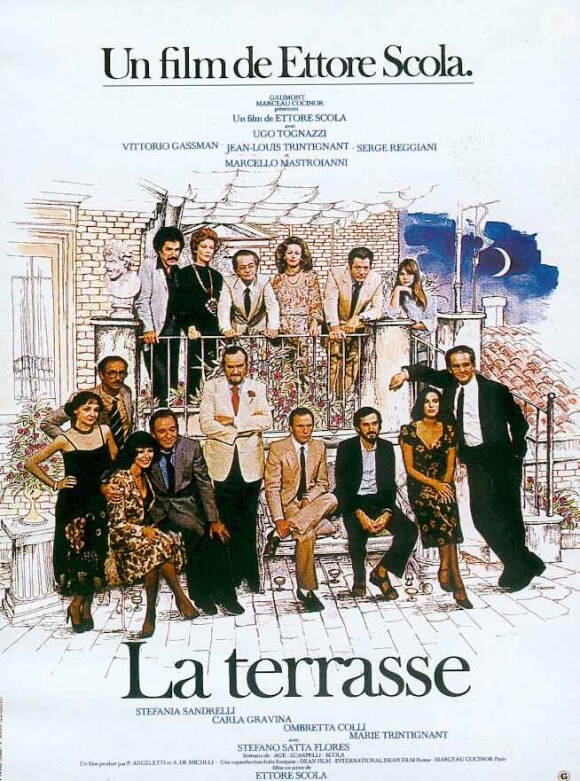L'affiche du film La Terrasse