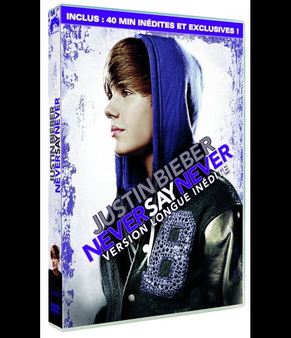 Le DVD Never say never de Justin Bieber, disponible depuis le 23 août.