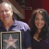 Ed O'Neill a reçu son étoile sur le Hollywood Walk of Fame, à Hollywood le 30 août 2011. Ici avec toute sa famille.
