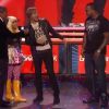 David Guetta, Flo Rida et Nicki Minaj - Where Them Girls At - en live sur le plateau d'America's Got Talent, le 31 août 2011.