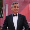 George Clooney lors du festival de Venise pour défendre le film Les Marches du pouvoir le 31 août 2011