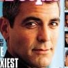 L'homme le plus sexy, devant Brad Pitt, Will Smith et Tom Cruise ? George Clooney a souvent remporté ce titre honorifique, comme en novembre 1997. People Weekly.