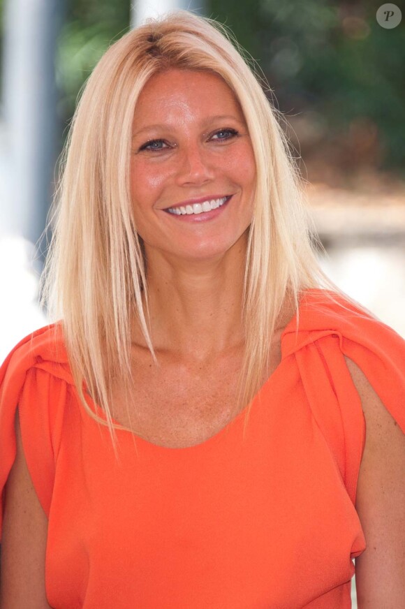 Gwyneth Paltrow, photocall pour le film Contagion, à Venise, le 3 septembre 2011.
